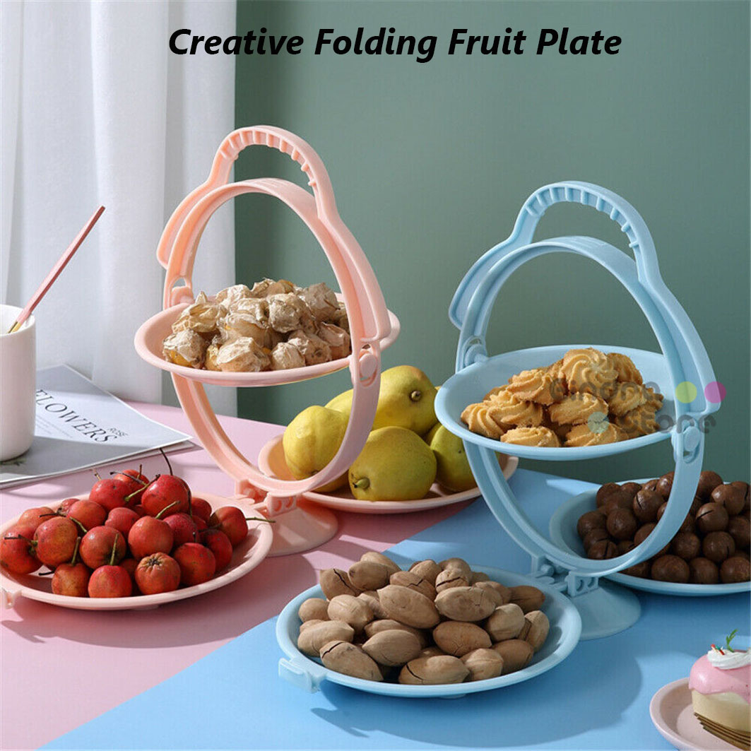 Creative Folding Fruit Plate